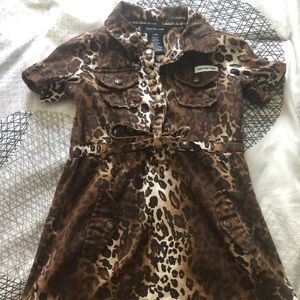 Animal Print Safari Dress 24m